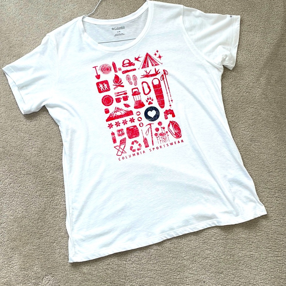 Columbia Women Crew Neck Tee